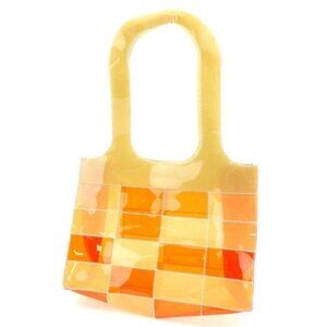 CHANEL Tote Bag Beige x orange Women Authentic secondhand